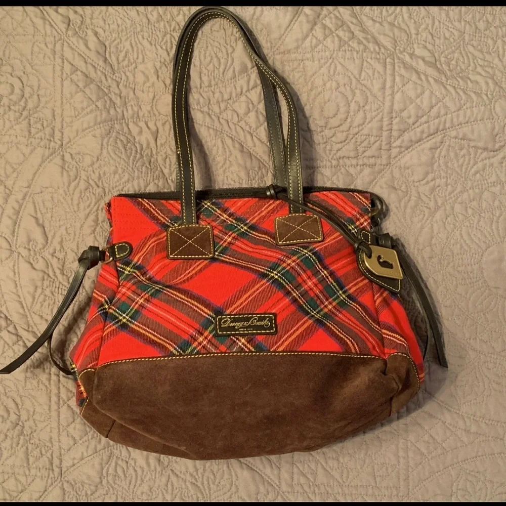 Dooney & Bourke plaid handbag - Picture 1 of 9